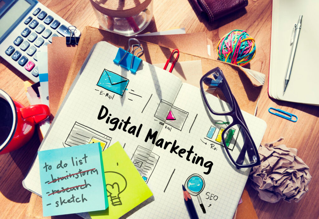 Digital marketing materials